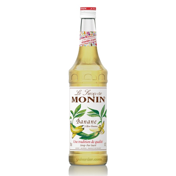MONIN BANANE, YELLOW  (BANANE) 6 X 70 CL